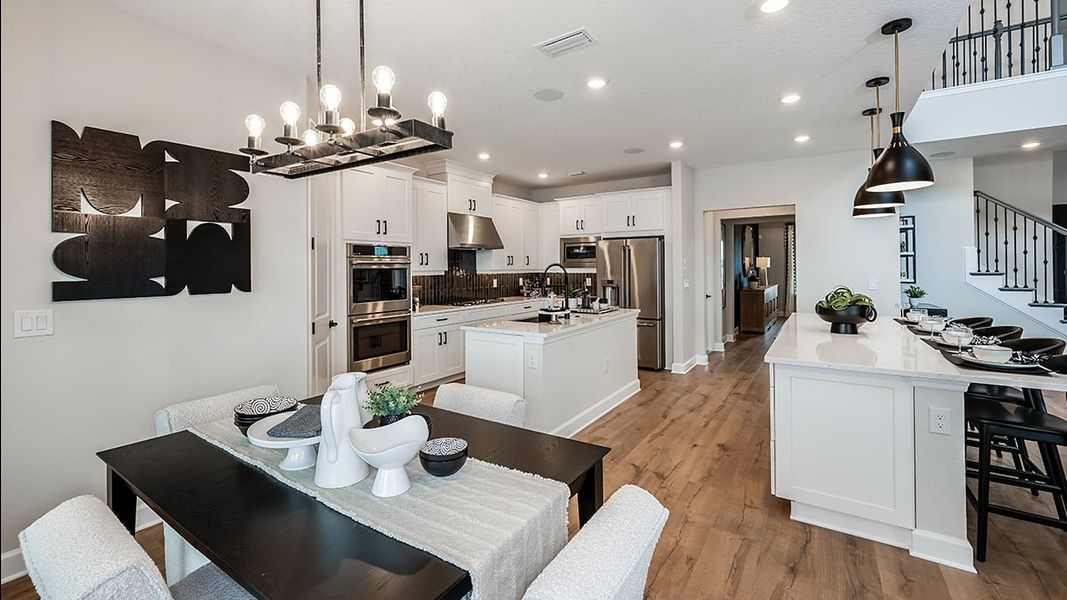 Furnished interior view inside a new home in Ardisia Park, New Smyrna Beach (Image 9).