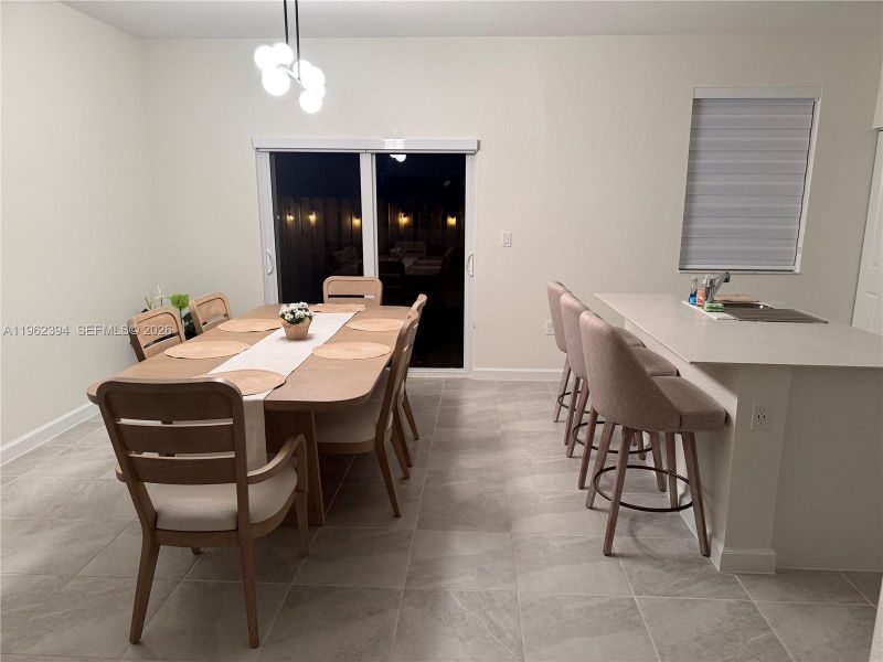 Furnished interior view inside a new home in , Homestead (Image 8). Furnished interior view inside a new home in , Homestead (Image 8).