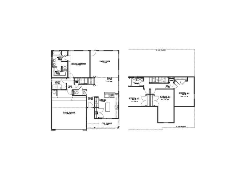 2D floor plan layout for the Haven by Alta Homes in Lexington Heights, Willis, TX (Image 2). 2D floor plan layout for the Haven by Alta Homes in Lexington Heights, Willis, TX (Image 2).