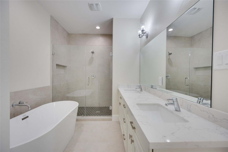 Furnished interior view inside a new home in , Houston (Image 7).