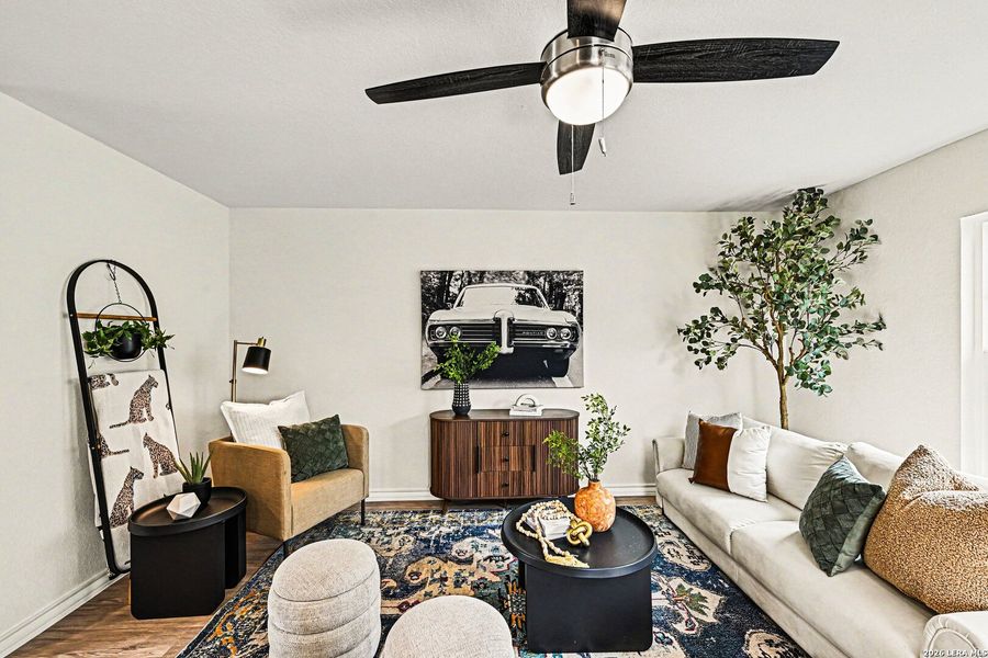 Furnished interior view inside a new home in , San Antonio (Image 24).