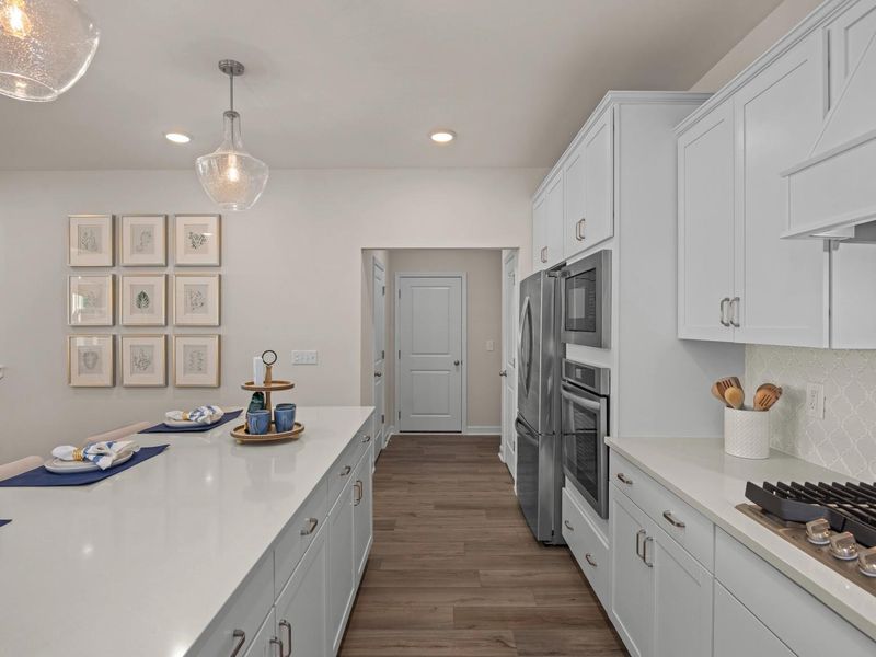 Representative furnished interior of a home built from the The Hickory B II by Davidson Homes LLC in Enclave at Belmont, Belmont (Image 17). Representative furnished interior of a home built from the The Hickory B II by Davidson Homes LLC in Enclave at Belmont, Belmont (Image 17).