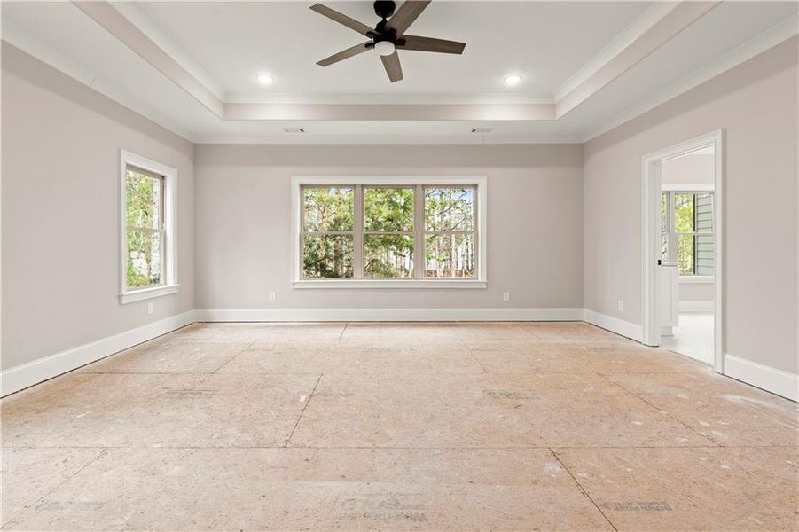 Spacious, unfurnished interior of a new home in , Canton (Image 27).