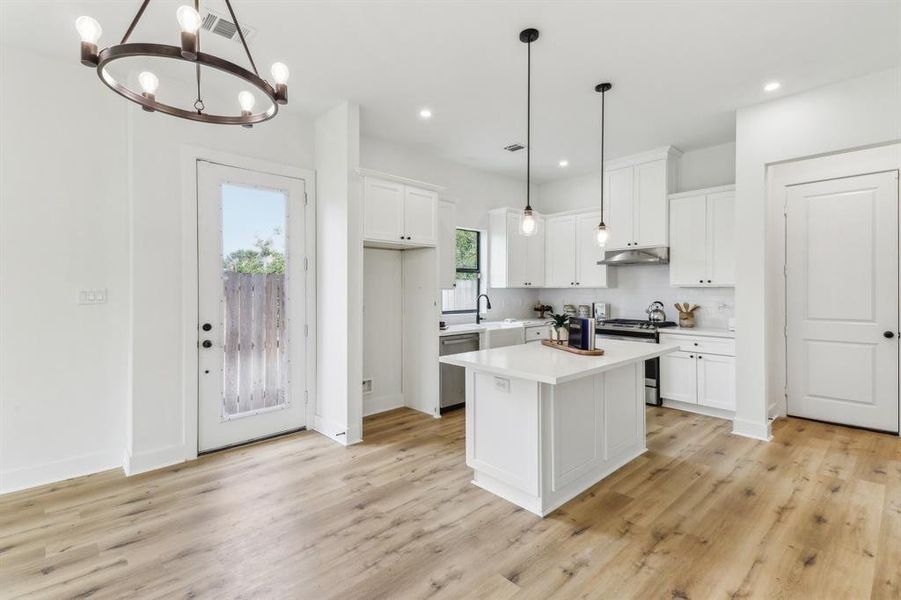 Furnished interior view inside a new home in , Houston (Image 3).