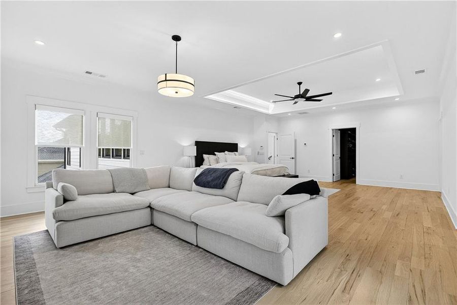 Furnished interior view inside a new home in , Marietta (Image 63).