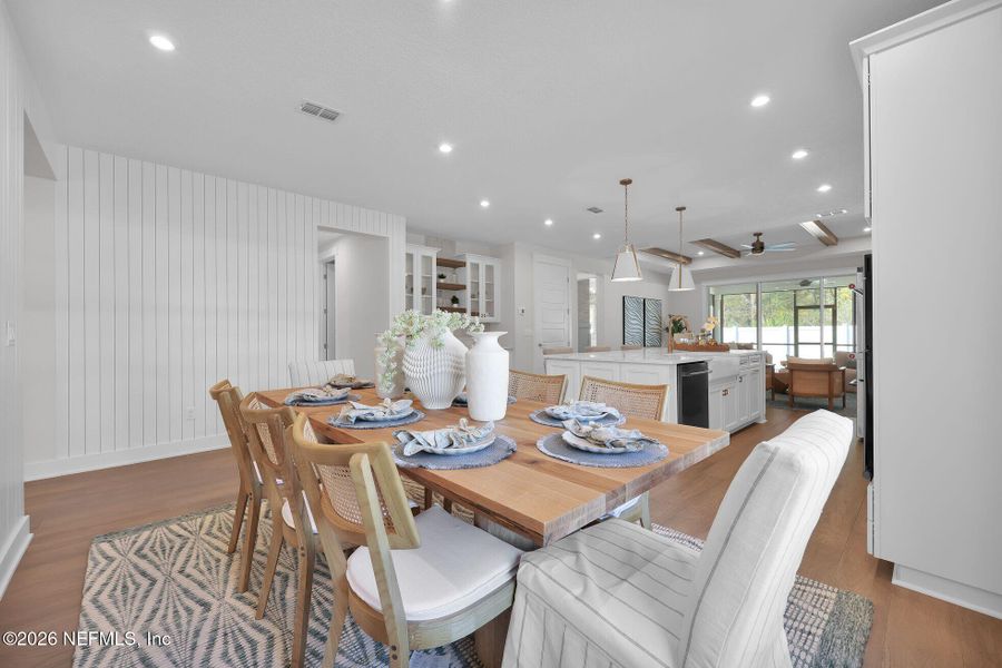 Furnished interior view inside a new home in Landing at Olde Florida, St. Augustine (Image 6).