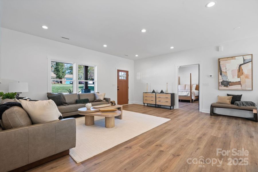 Furnished interior view inside a new home in , Hickory (Image 14).
