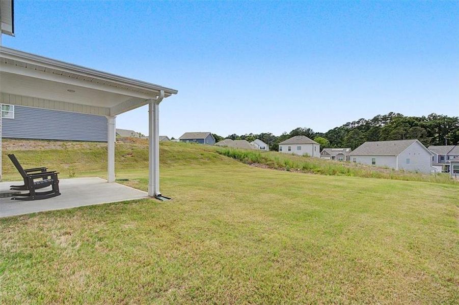 Exterior details and patio area of a home in Arrington, Adairsville (Image 21).