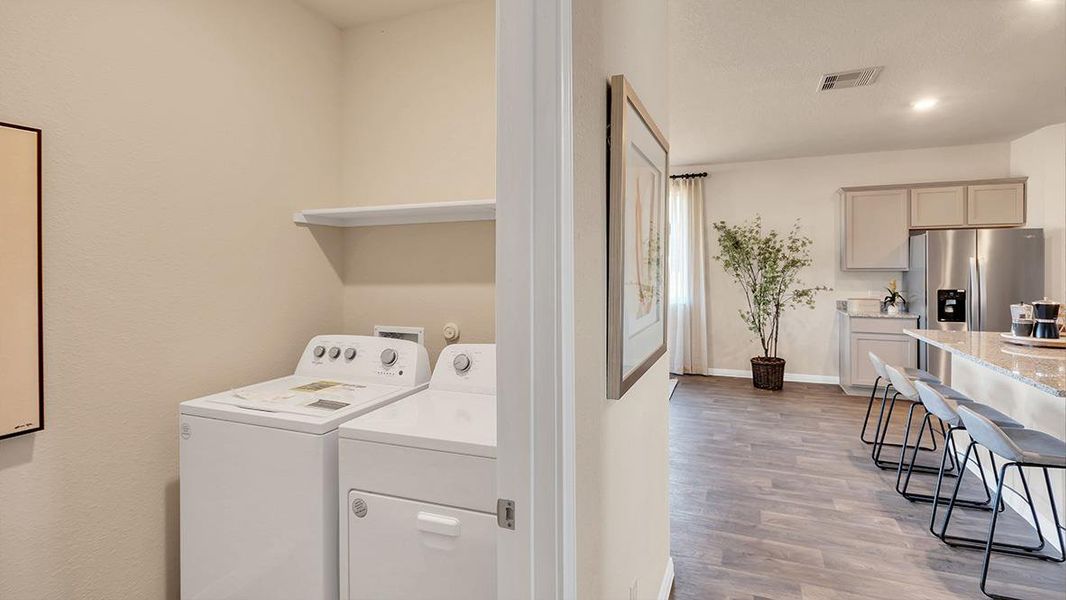 Furnished interior view inside a new home in Talavera, Kyle (Image 21).