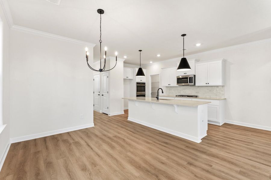 Furnished interior view inside a new home in , Summerville (Image 8).
