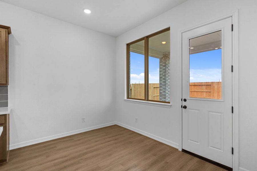 Cafe. Sample product photo. Actual exterior and interior selections may vary by homesite. Photo may be virtually staged.