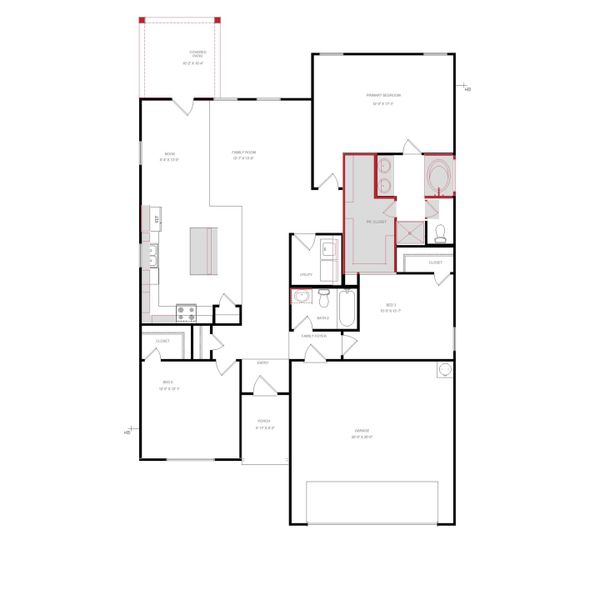W/S #74025 / BG #2: 1st Floor W/S #74025 / BG #2: 1st Floor