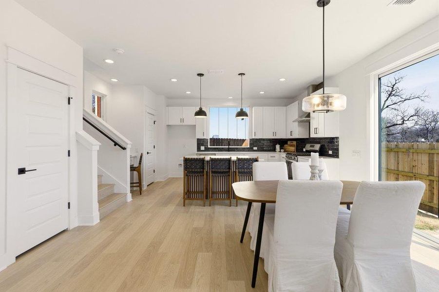 Furnished interior view inside a new home in , Austin (Image 8).