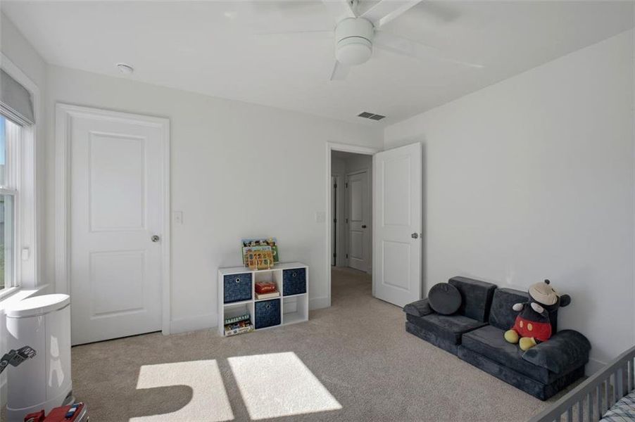 Furnished interior view inside a new home in , Dallas (Image 47).