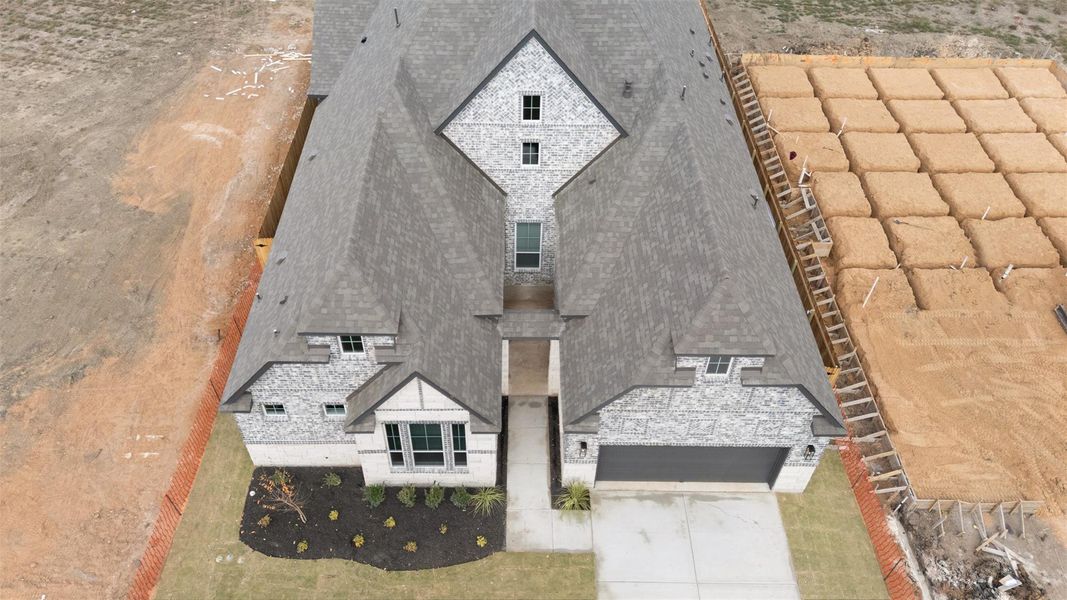 Aerial view of property and surrounding area