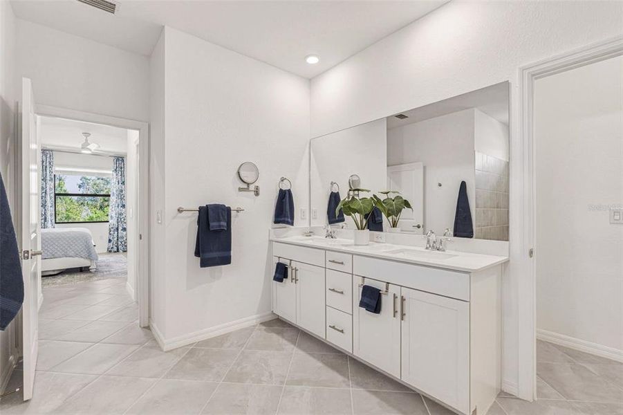 Furnished interior view inside a new home in , Venice (Image 29).