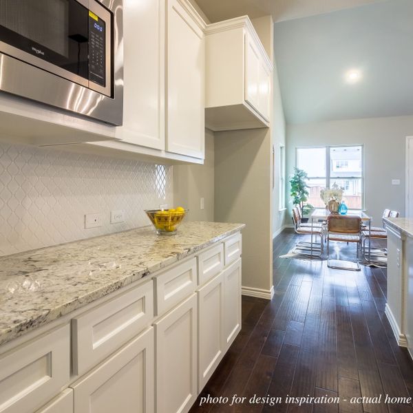 Representative furnished interior of a home built from the The Limoges by Village Homes in Walsh, Aledo (Image 35). Representative furnished interior of a home built from the The Limoges by Village Homes in Walsh, Aledo (Image 35).