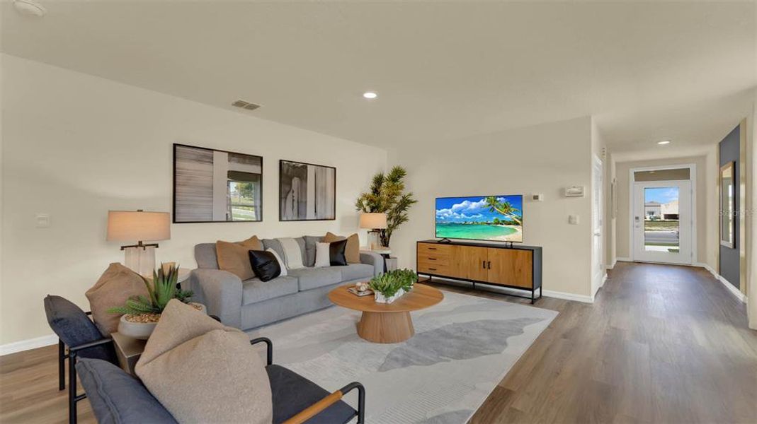 Furnished interior view inside a new home in Windrose, Apopka (Image 5).