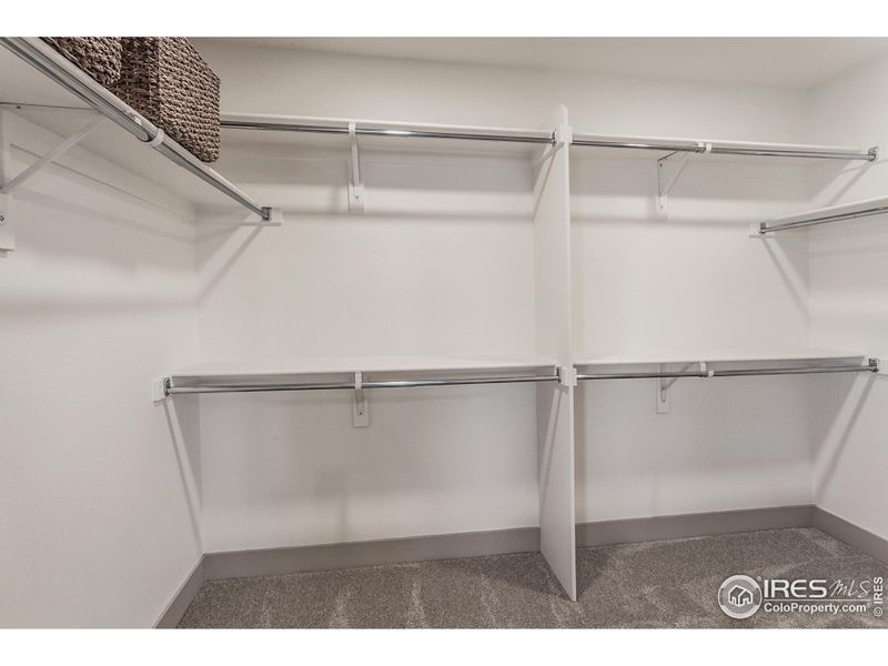 EXAMPLE PHOTO: MASTER BEDROOM WALK IN CLOSET EXAMPLE PHOTO: MASTER BEDROOM WALK IN CLOSET