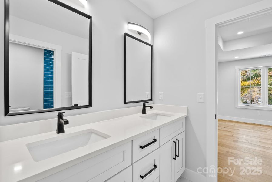 Furnished interior view inside a new home in , Weaverville (Image 13).