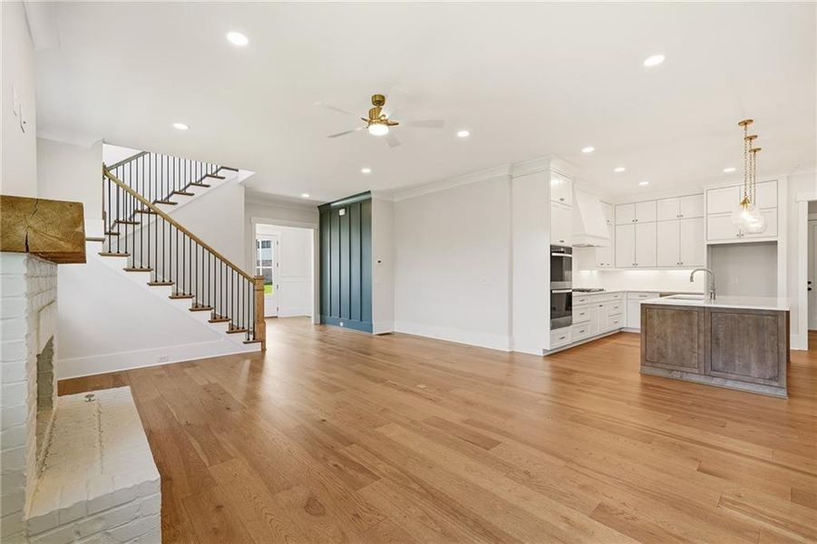 Spacious, unfurnished interior of a new home in Malone's Pond, Ball Ground (Image 14).