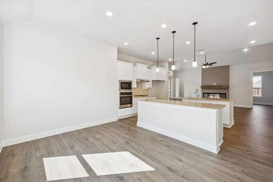 Spacious, unfurnished interior of a new home in Westside Preserve, Midlothian (Image 44).