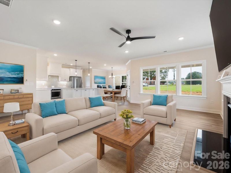 Furnished interior view inside a new home in , Waxhaw (Image 18).
