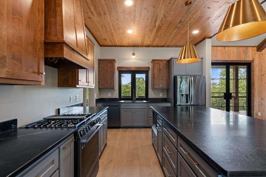 Furnished interior view inside a new home in , Mineral Bluff (Image 9).