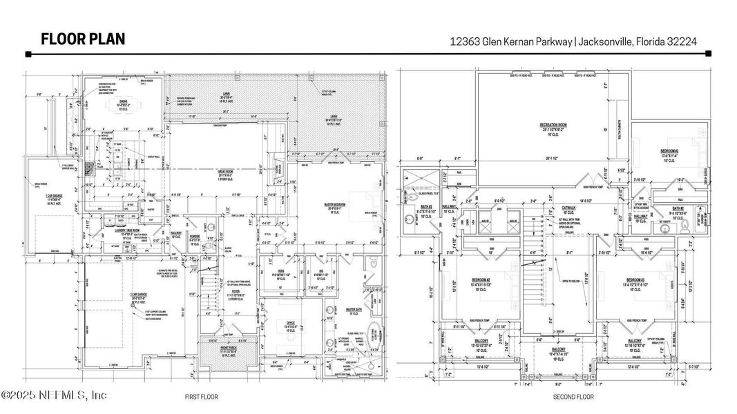 2D floor plan layout of this home in , Jacksonville, FL (Image 4).