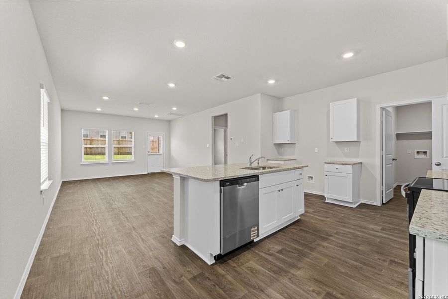 Furnished interior view inside a new home in Laurel Vistas, San Antonio (Image 6).