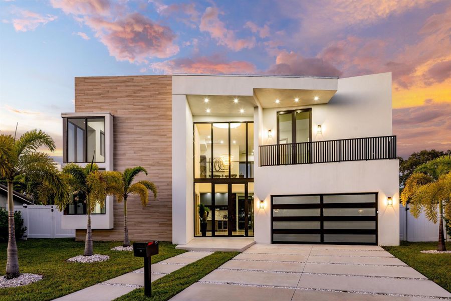 Front exterior of a new home in , Boca Raton, FL, highlighting curb appeal (Image 2).