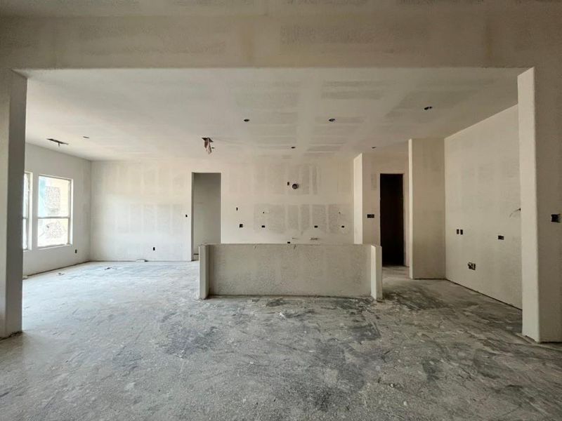 In-progress construction of a new home in Eagle Ridge Estates, Weatherford, TX (Image 9).