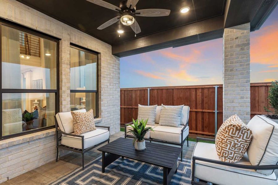 Representative Patio - some options shown Representative Patio - some options shown