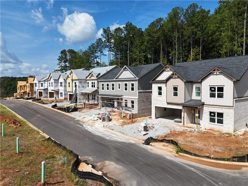 In-progress construction of a new home in , Lawrenceville, GA (Image 13).