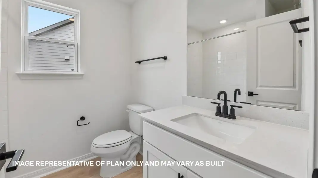 Furnished interior view inside a new home in Avery Centre, Round Rock (Image 18).