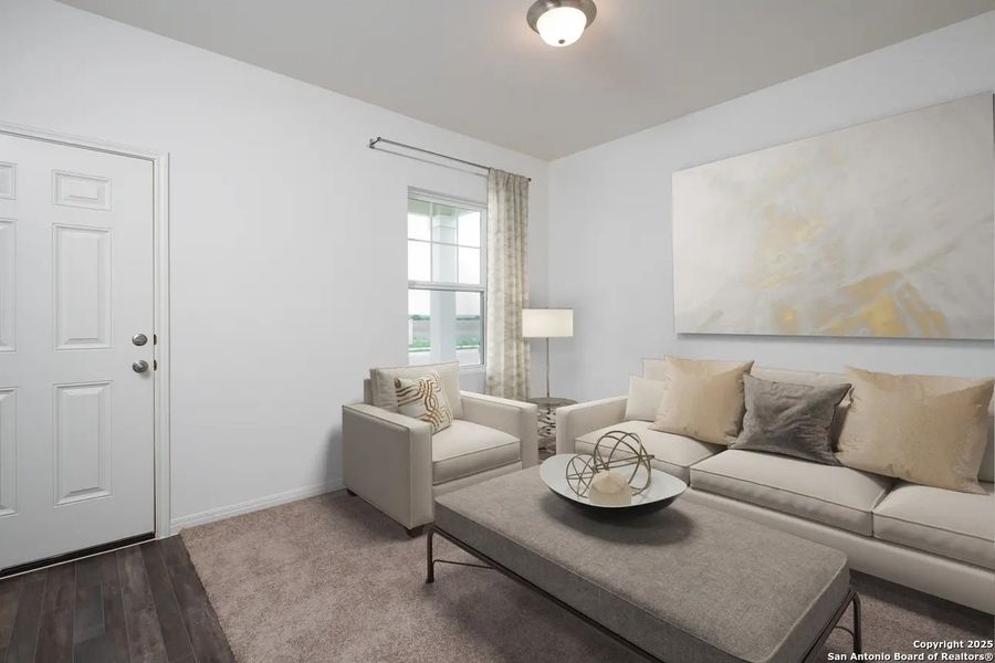 Furnished interior view inside a new home in Saddlebrook Ranch, Schertz (Image 12).