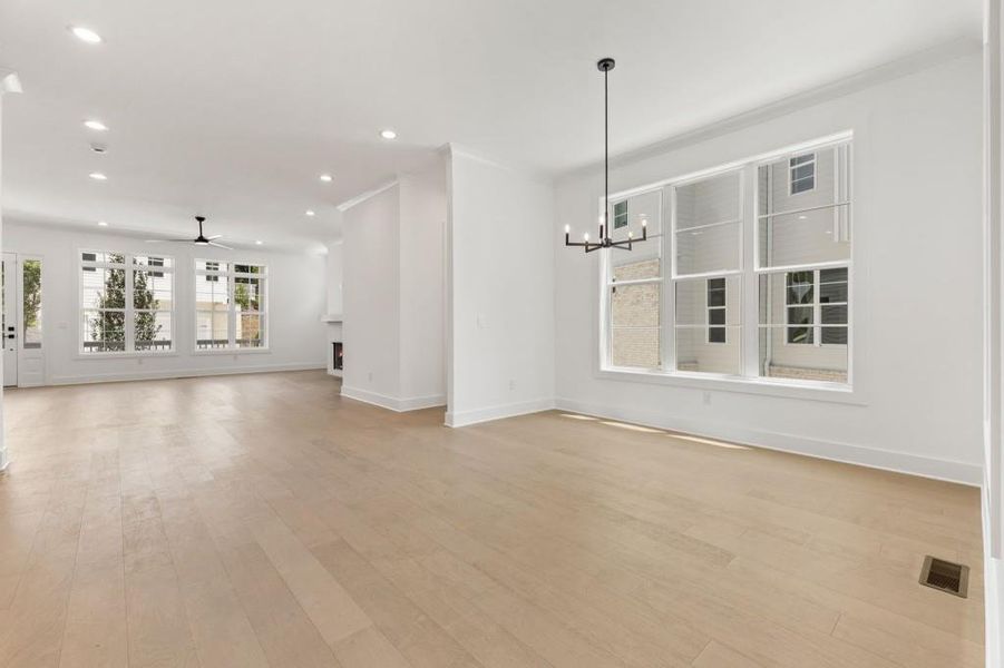 Spacious, unfurnished interior of a new home in Parkside Roswell, Roswell (Image 45).