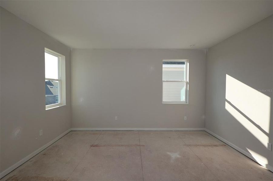 In-progress construction of a new home in Center Lake on the Park, St. Cloud, FL (Image 21).