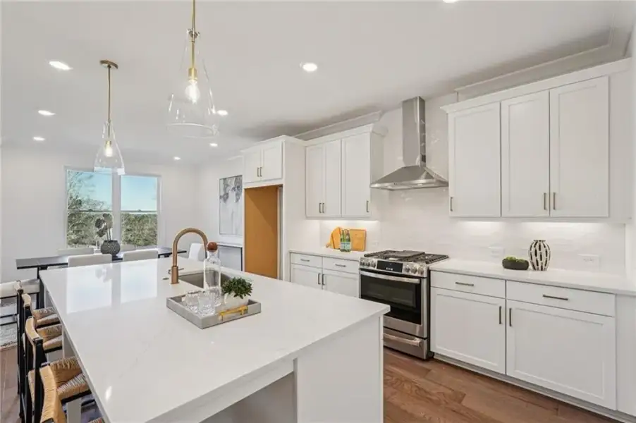 Furnished interior view inside a new home in Millcroft, Buford (Image 36).