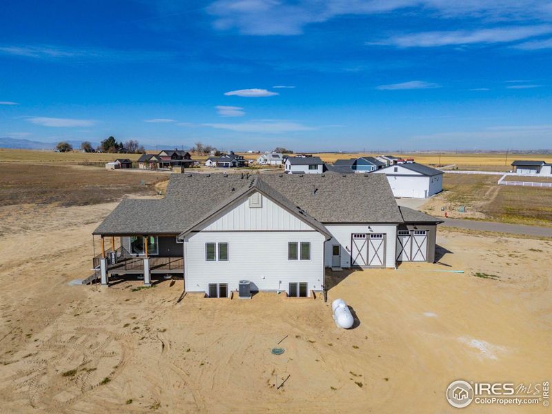 In-progress construction of a new home in , Milliken, CO (Image 42).