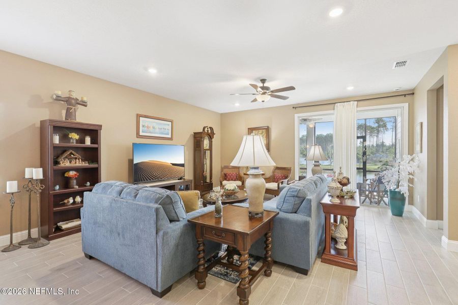 Furnished interior view inside a new home in Stillwater | Active Adult 55+, St. Johns (Image 5).