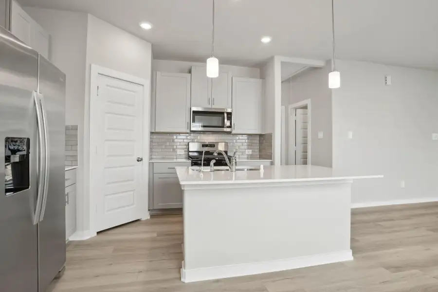 Photo is not of the actual home, but is an inspirational photo of builder’s model home and may depict options, furnishings, and/or decorator features that are not included