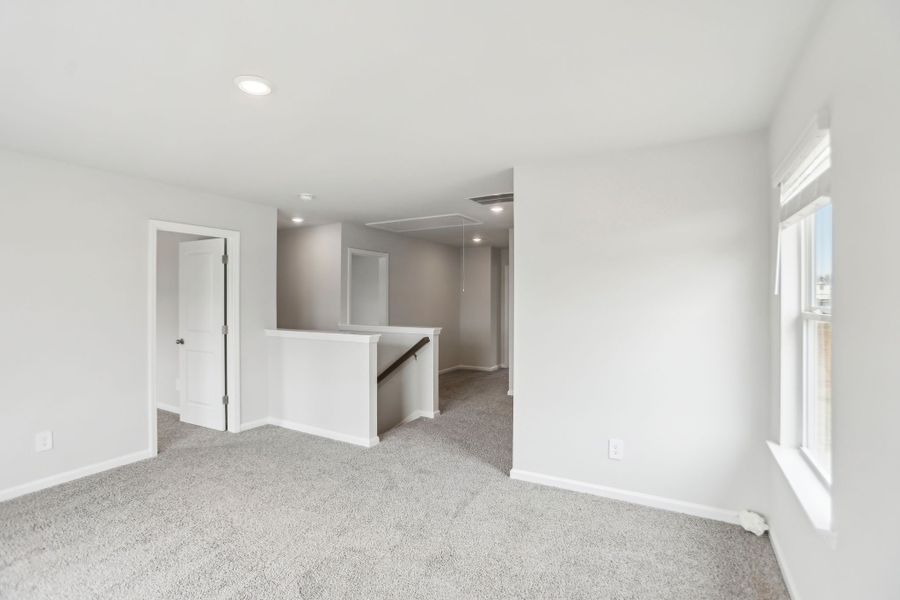 Spacious, unfurnished interior of a new home in Hemingway - Reserve Series, Cumming (Image 14). Spacious, unfurnished interior of a new home in Hemingway - Reserve Series, Cumming (Image 14).