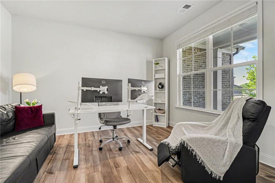 Furnished interior view inside a new home in Carmichael Farms, Canton (Image 11).
