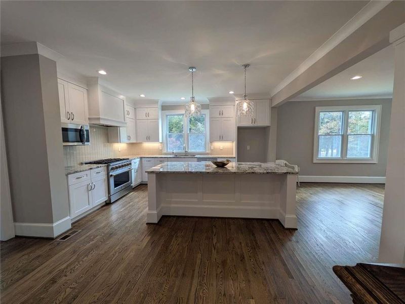 Furnished interior view inside a new home in , Covington (Image 12).