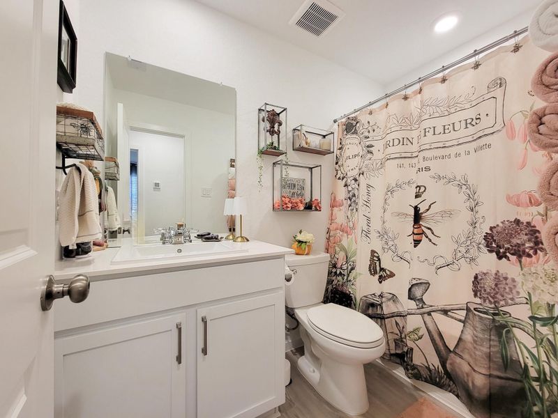 Furnished interior view inside a new home in Tavola, New Caney (Image 32).