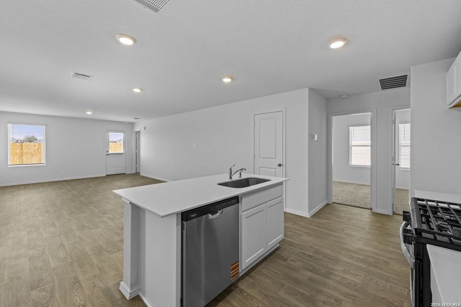 Furnished interior view inside a new home in Hickory Ridge, Elmendorf (Image 10).