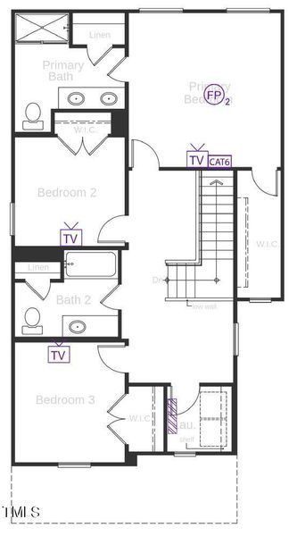 Second Floor Diagram