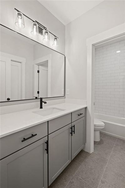 Furnished interior view inside a new home in , Woodstock (Image 9).