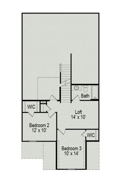 2D floor plan layout of this home in Spring Branch, Smyrna, TN (Image 5). 2D floor plan layout of this home in Spring Branch, Smyrna, TN (Image 5).